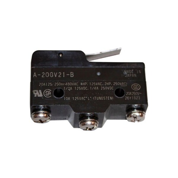 Allpoints 8013890 Microswitch, Short-Lever For Merry Chef